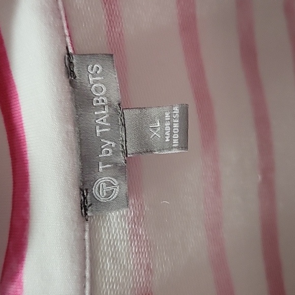 T by Talbots Mockneck Jacket Wavey Tie Dye XL - Picture 4 of 4